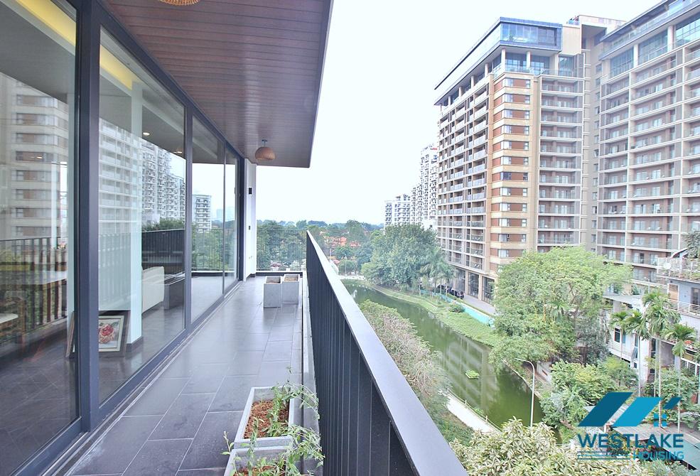 A brand new duplex 3 bedroom apartment for rent in Dang Thai Mai, Tay Ho