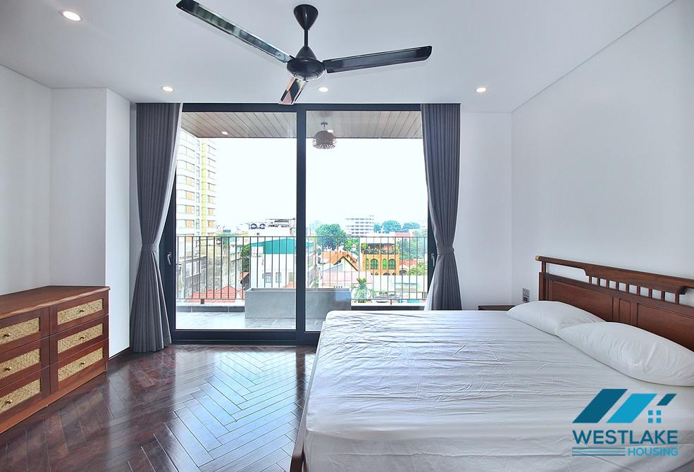 A brand new duplex 3 bedroom apartment for rent in Dang Thai Mai, Tay Ho