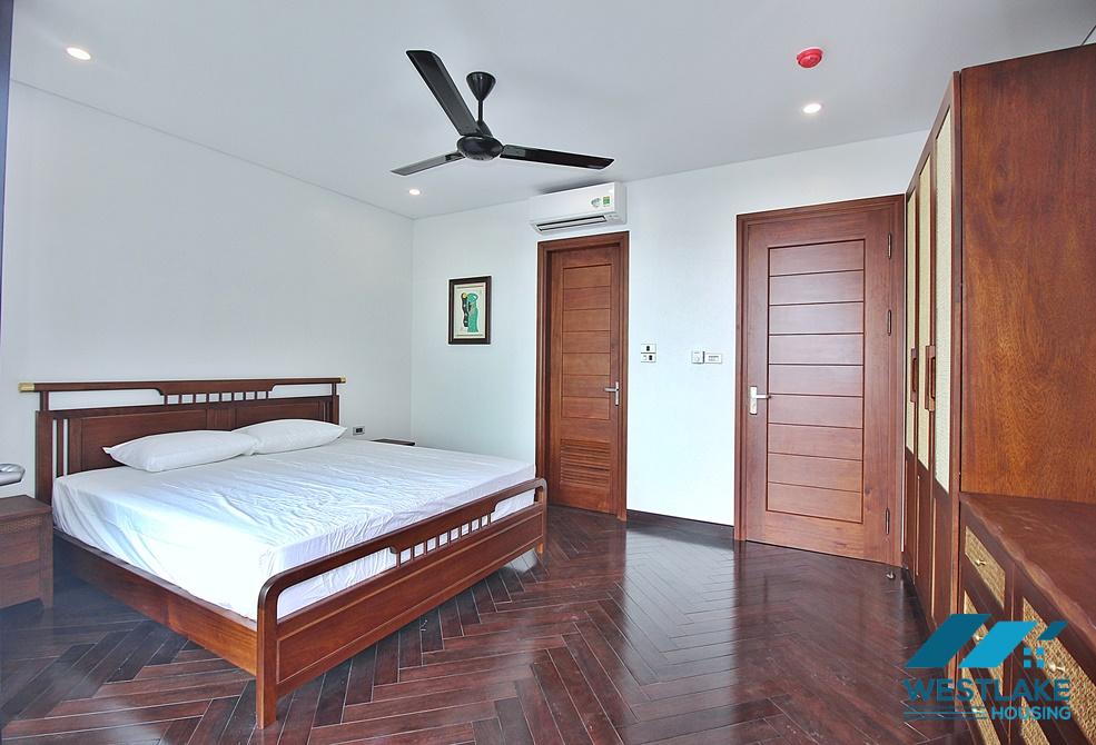 A brand new duplex 3 bedroom apartment for rent in Dang Thai Mai, Tay Ho