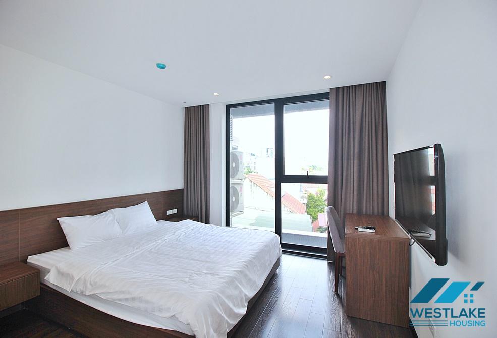 A beautiful and bright 02 bedrooms apartment for rent on To Ngoc Van Street, Tay Ho District