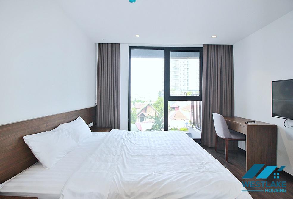 A beautiful and bright 02 bedrooms apartment for rent on To Ngoc Van Street, Tay Ho District