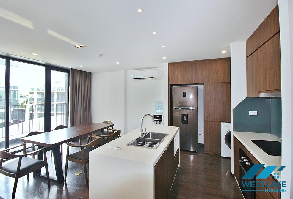 A beautiful and bright 02 bedrooms apartment for rent on To Ngoc Van Street, Tay Ho District