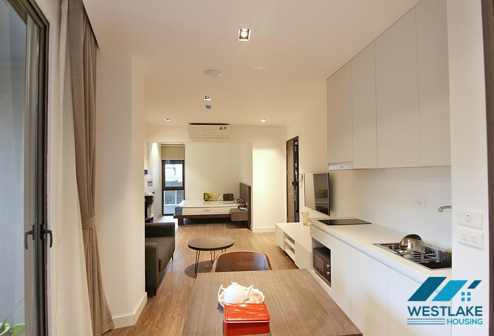 A modern studio apartment for rent on To Ngoc Van Street, Tay Ho District, Hanoi