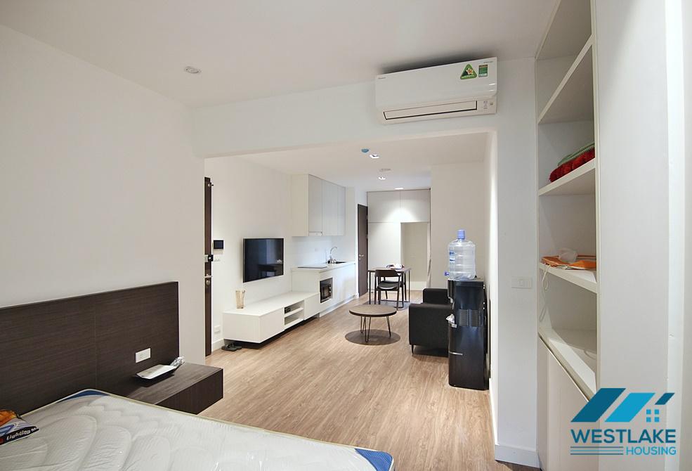 A modern studio apartment for rent on To Ngoc Van Street, Tay Ho District, Hanoi