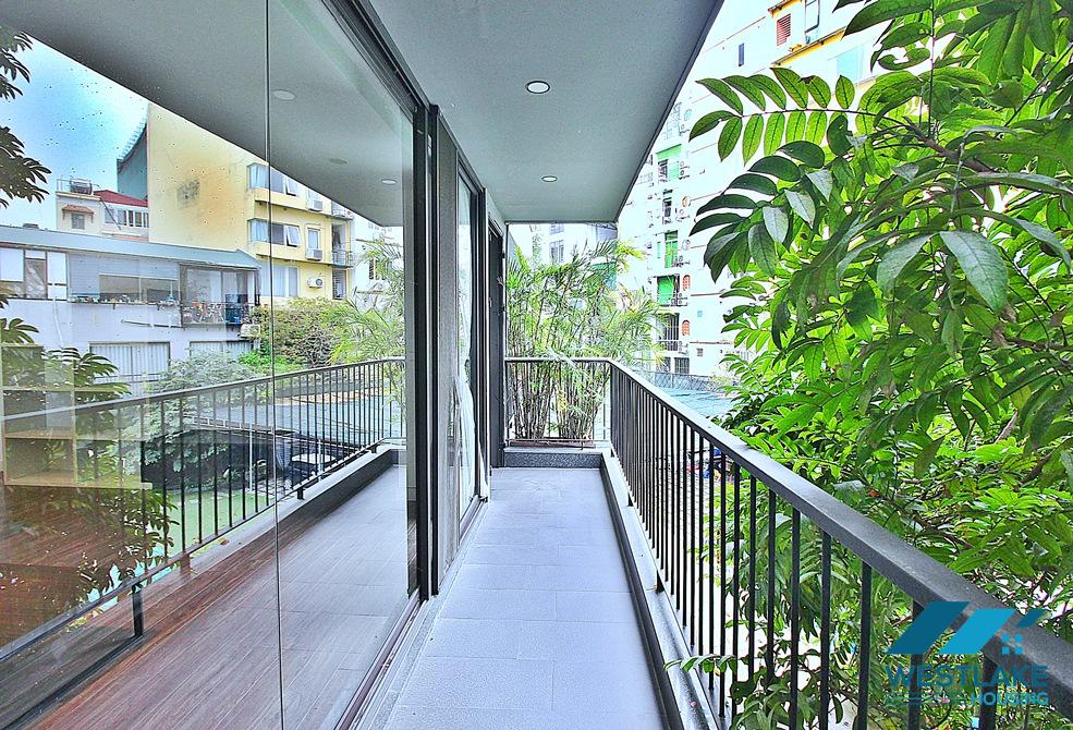 Beautiful and bright one bedroom apartment for rent in Tay Ho, Hanoi