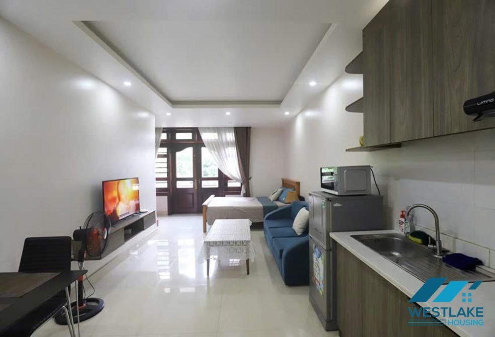 A nice studio apartment for rent on Dang Thai Mai Street, Tay Ho, Hanoi