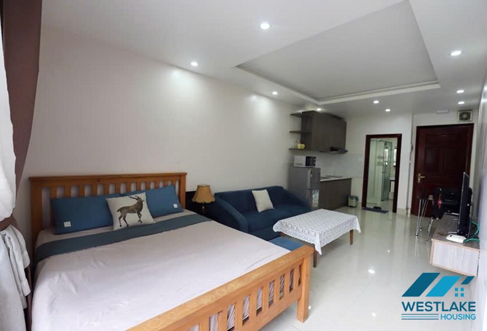 A nice studio apartment for rent on Dang Thai Mai Street, Tay Ho, Hanoi