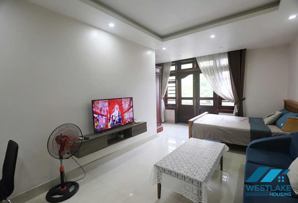 A nice studio apartment for rent on Dang Thai Mai Street, Tay Ho, Hanoi