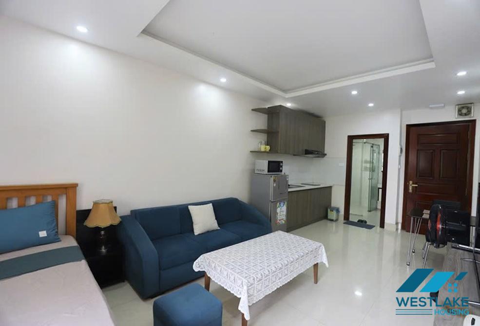 A nice studio apartment for rent on Dang Thai Mai Street, Tay Ho, Hanoi