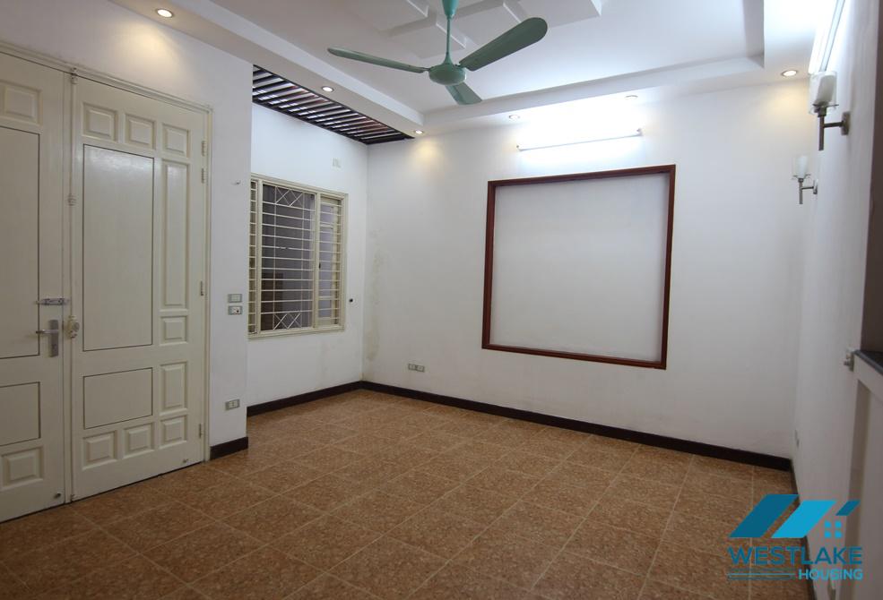 An unfurnished house for rent in Au co , Tay ho