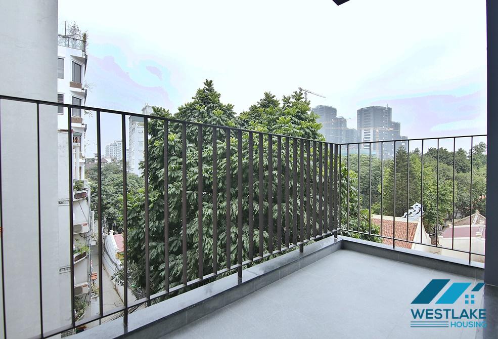 An elegant 2 bedroom apartment with amazing view from glass windows surounding for rent on To Ngoc Van