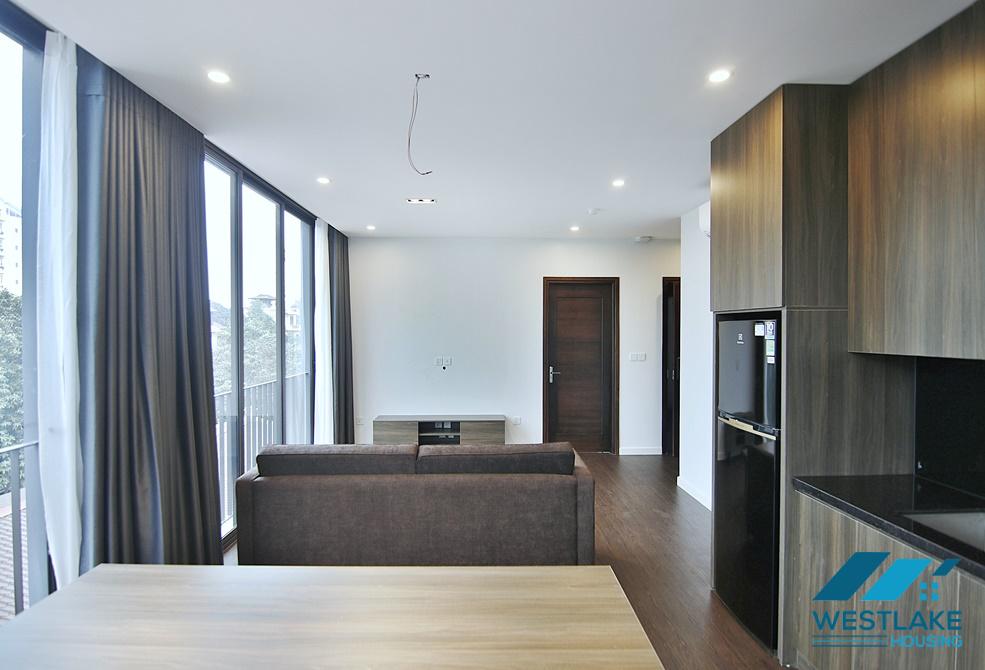 An elegant 2 bedroom apartment with amazing view from glass windows surounding for rent on To Ngoc Van