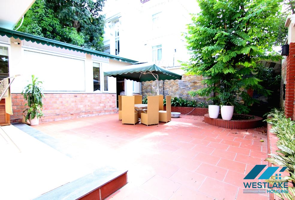 Garden 5 bedrooms villa for rent in C block, Ciputra, Tay Ho, Ha Noi