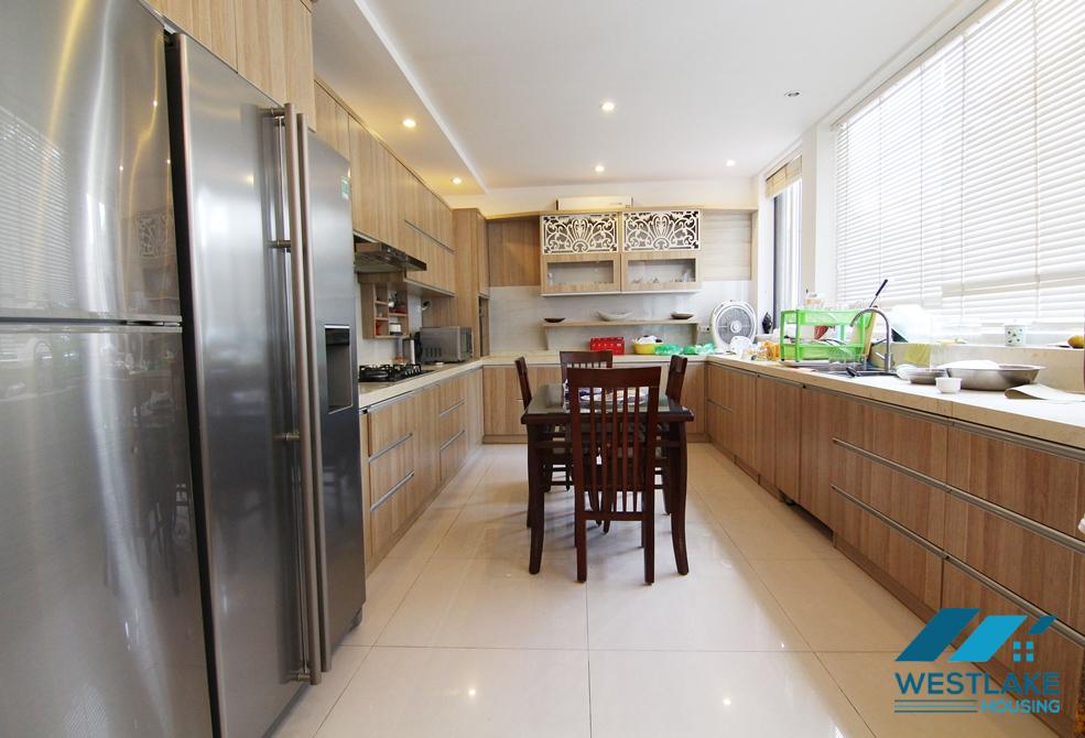 Garden 5 bedrooms villa for rent in C block, Ciputra, Tay Ho, Ha Noi