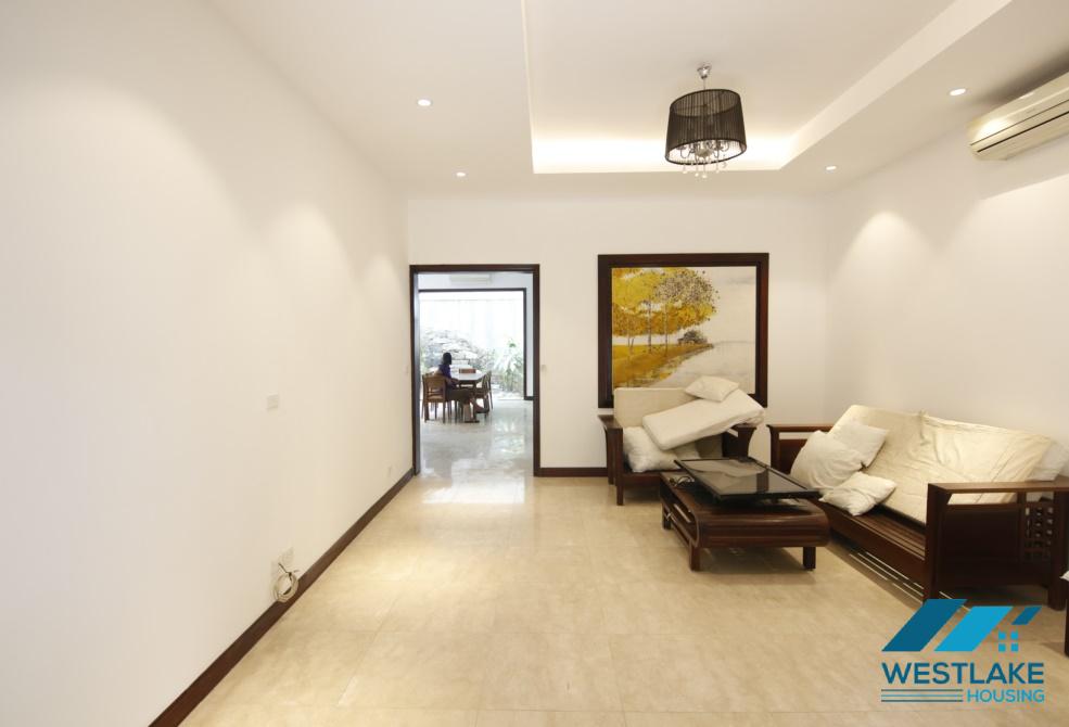 A newly-renovated house for rent in T block Ciputra, Tay Ho