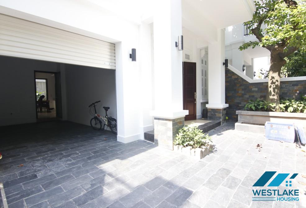 A newly-renovated house for rent in T block Ciputra, Tay Ho