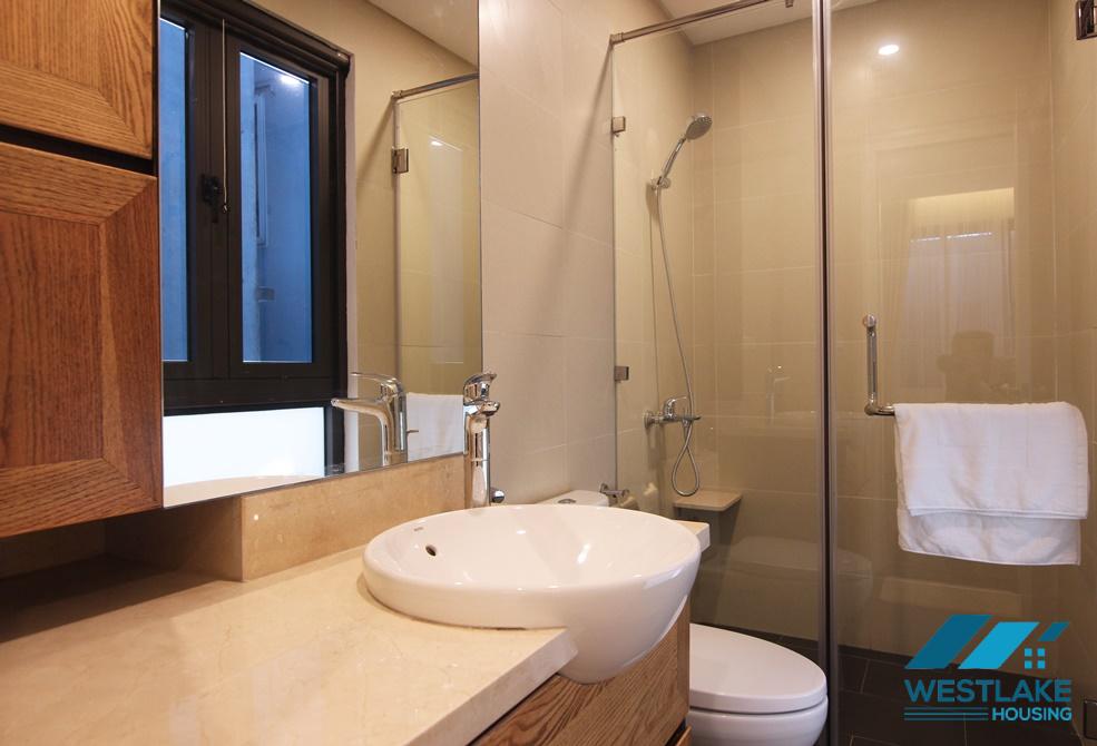 Good price 02 bedrooms apartment with ensuite 02 bathrooms for rent in Tay Ho area, Hanoi