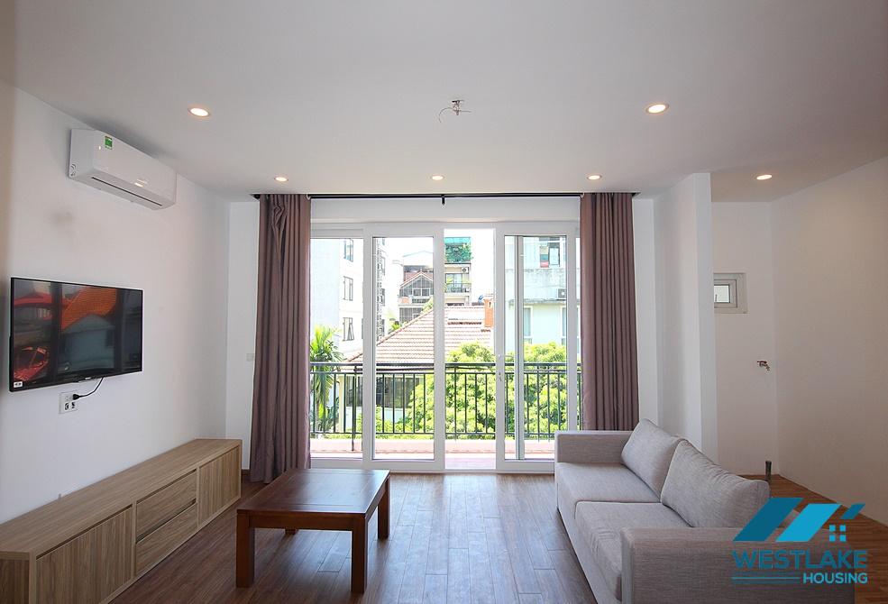  Bright and clean 1 bedroom apartment for rent in Dang Thai Mai Street, Tay Ho District