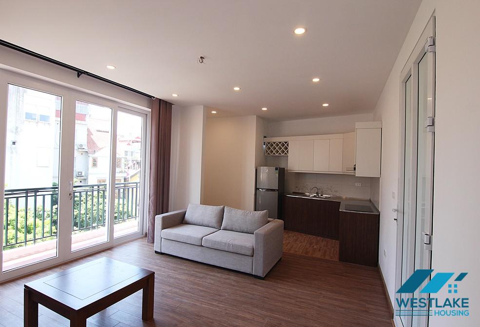  Bright and clean 1 bedroom apartment for rent in Dang Thai Mai Street, Tay Ho District