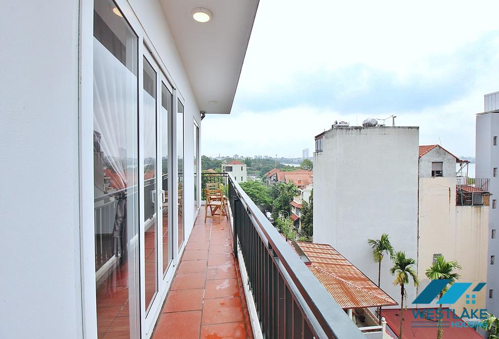 A new and bright 3 bedroom apartment for rent in Tay ho, Ha noi