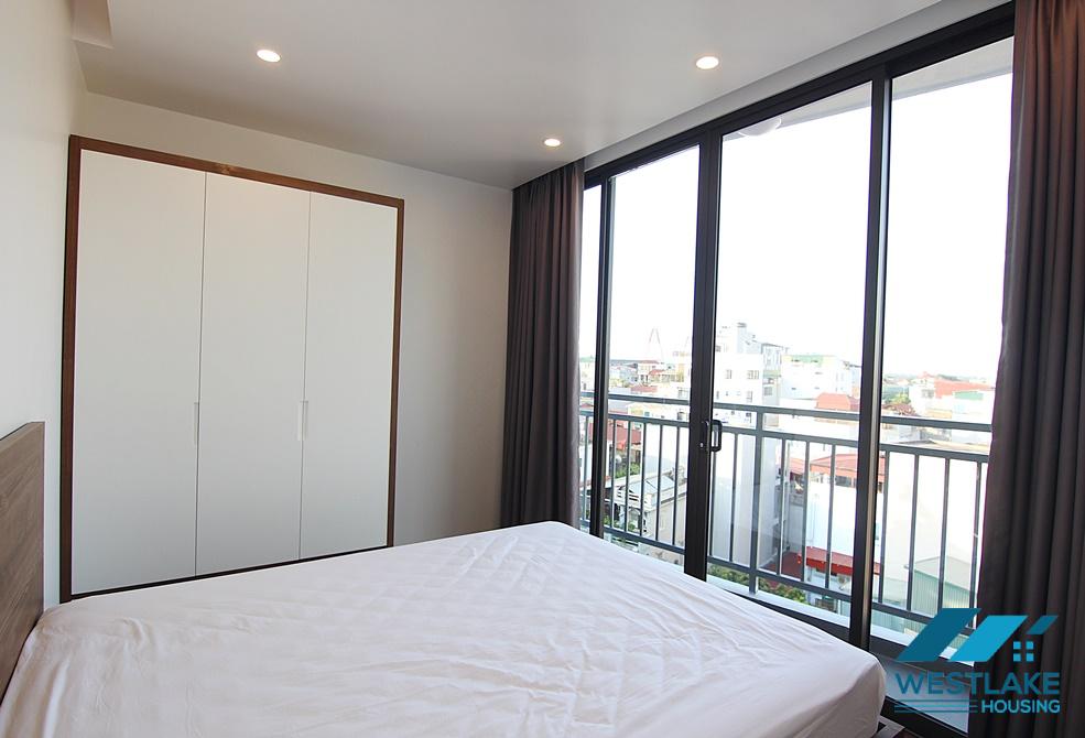 Bright 02-bedroom apartment for rent on Trinh Cong Son Street, Tay Ho District, Hanoi