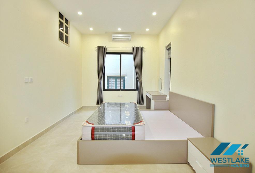 Spacious and bright 02-bedroom apartment for rent in Tay Ho District, Hanoi