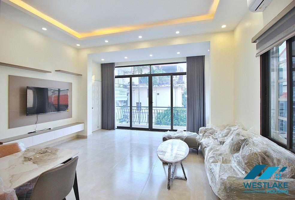 Spacious and bright 02-bedroom apartment for rent in Tay Ho District, Hanoi