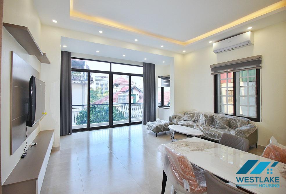 Spacious and bright 02-bedroom apartment for rent in Tay Ho District, Hanoi