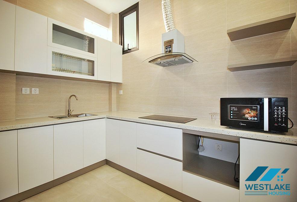 Spacious and bright 02-bedroom apartment for rent in Tay Ho District, Hanoi