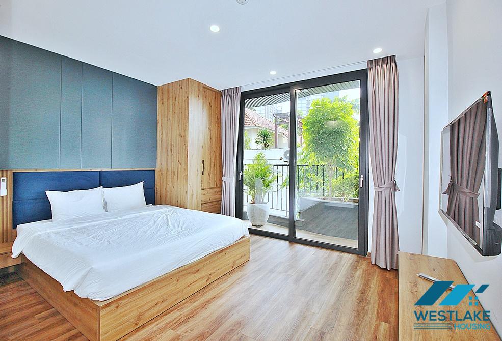 Beautiful apartment with green view for rent in Tay Ho, Hanoi