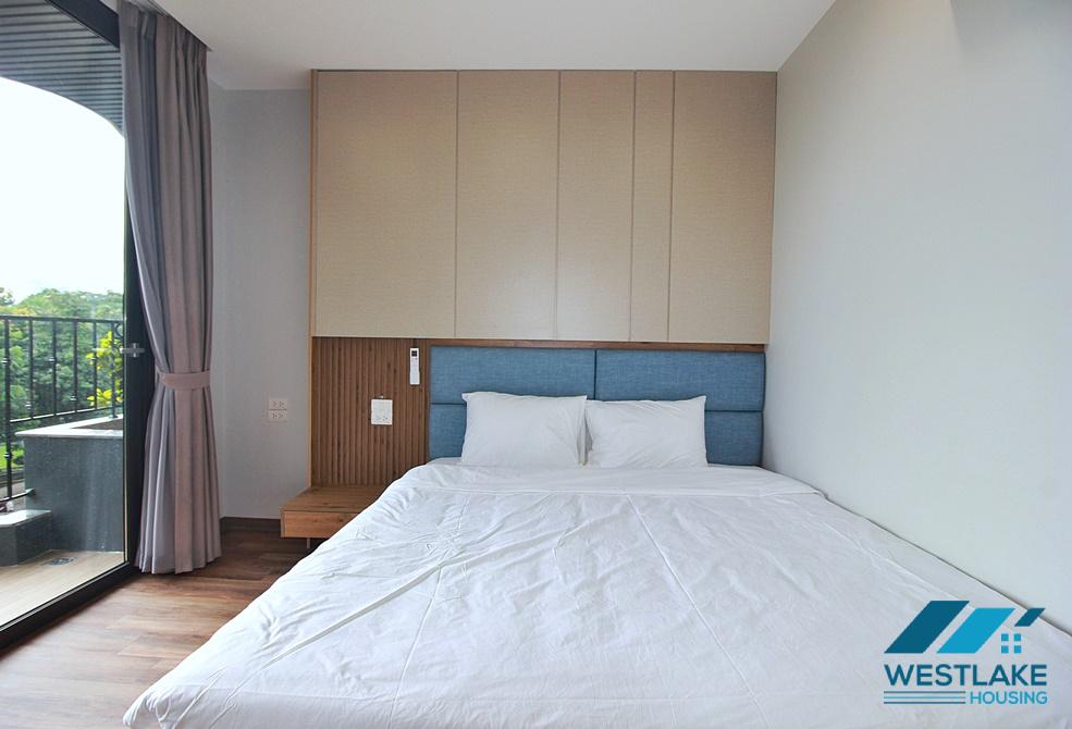 Beautiful apartment with green view for rent in Tay Ho, Hanoi