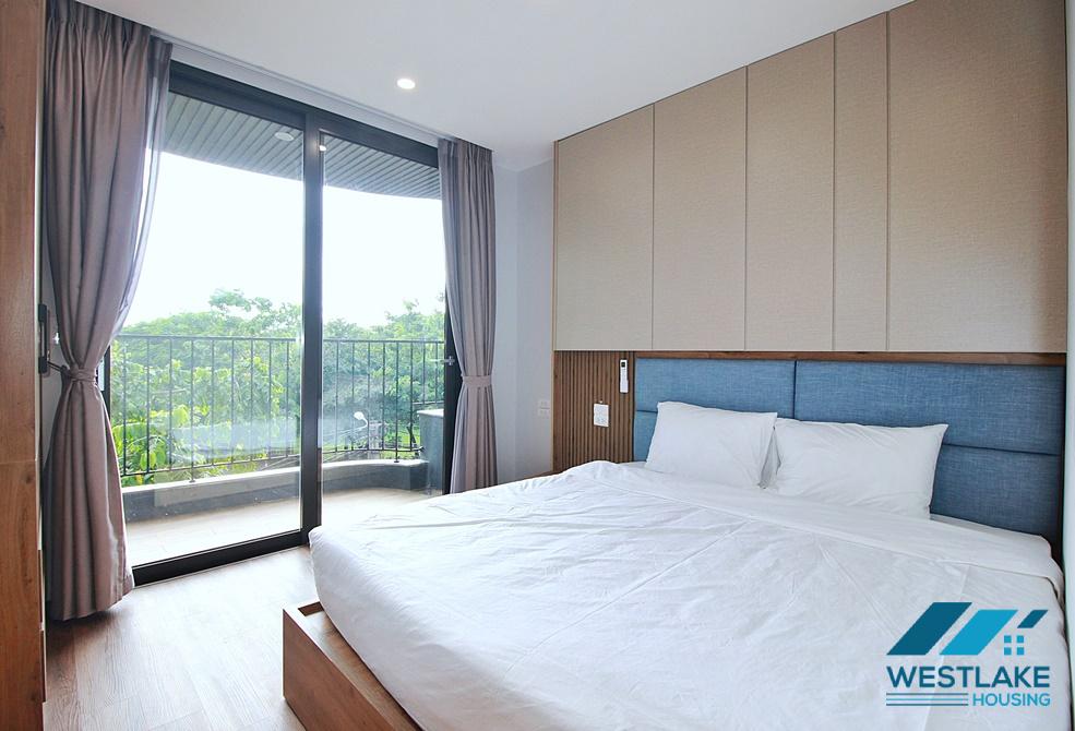 Beautiful apartment with green view for rent in Tay Ho, Hanoi