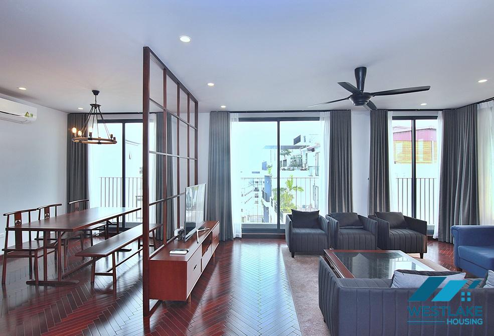 Modern penthouse apartment with stunning lake view for rent in Tay Ho, Hanoi