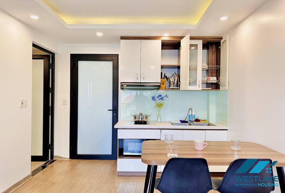 Nice and bright 1 bedroom apartment for rent in Trinh Cong Son st Tay Ho