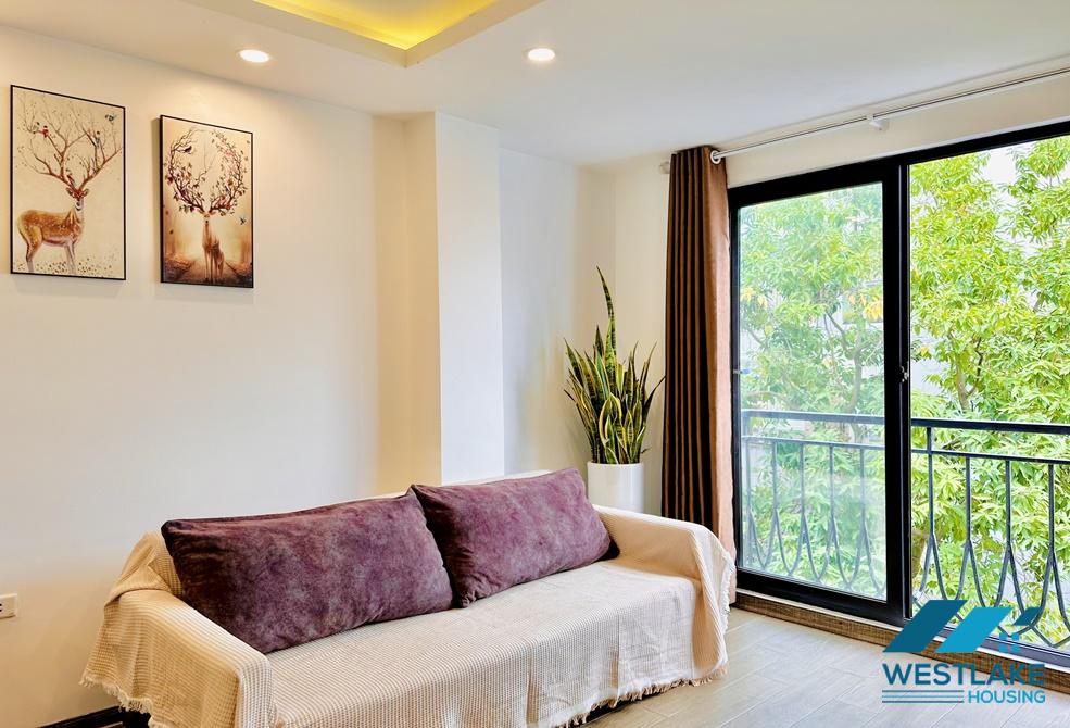 Nice and bright 1 bedroom apartment for rent in Trinh Cong Son st Tay Ho