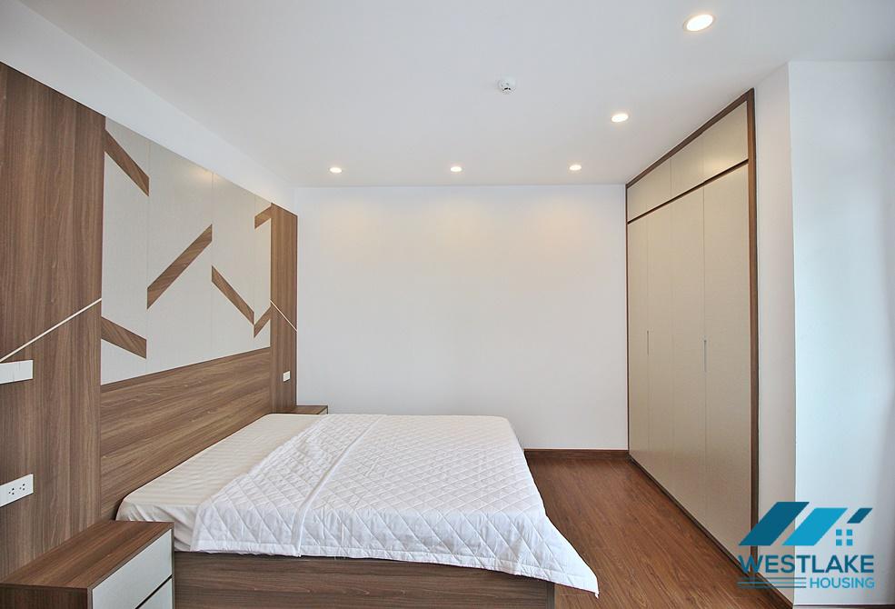 Beautiful and spacious 03-bedroom apartment for rent on Trinh Cong Son Street, Tay Ho, Hanoi