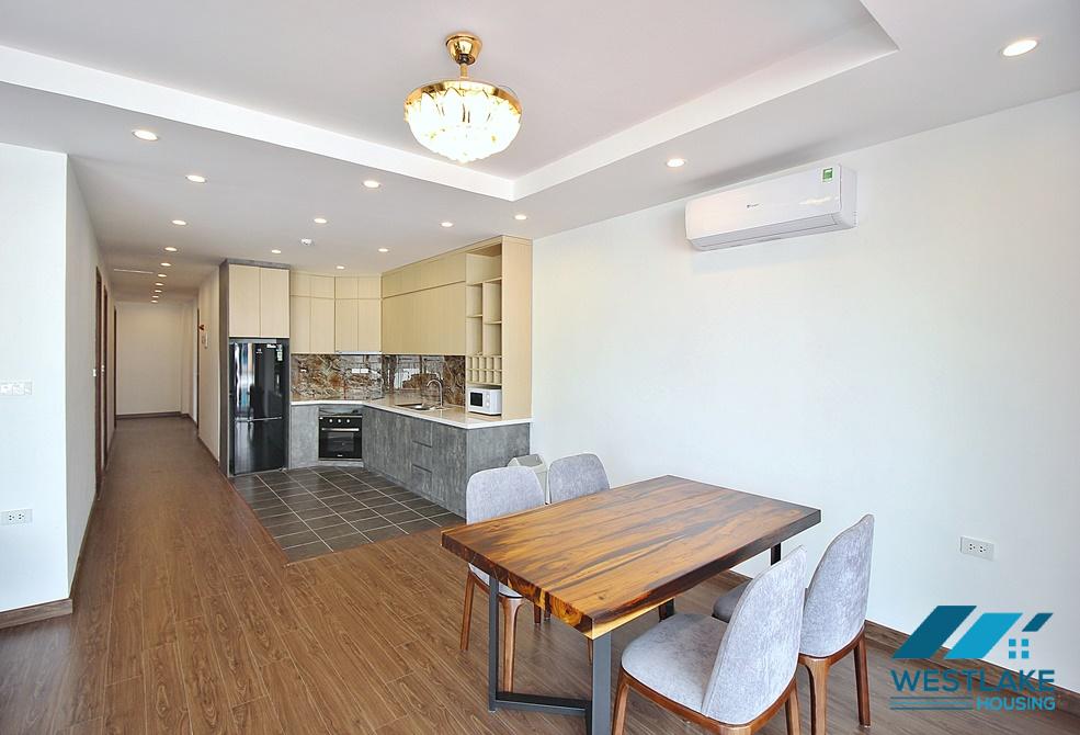 Beautiful and spacious 03-bedroom apartment for rent on Trinh Cong Son Street, Tay Ho, Hanoi