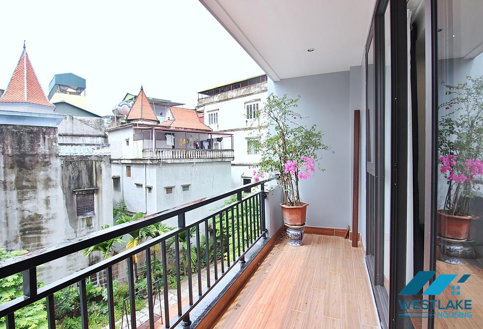 Brand new spacious 2-bedroom apartment with a nice balcony in dang thai mai street