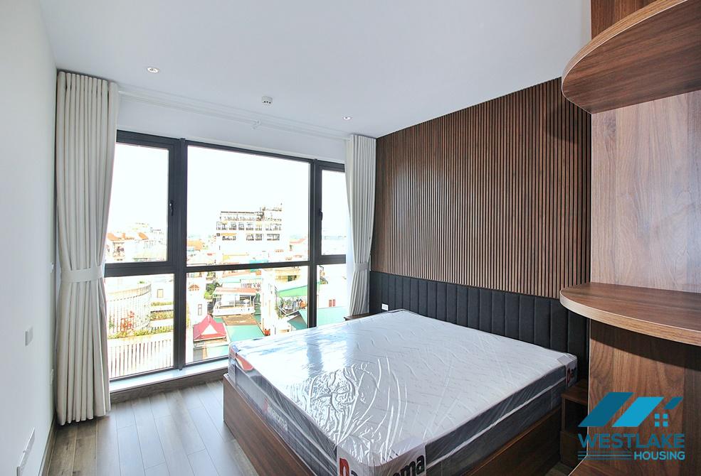 Large apartment with 03 bedrooms and a working room for rent in Tay Ho District, Hanoi