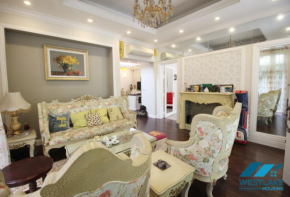 A cozy four-bedroom villa in Ciputra, Tay Ho district, Hanoi