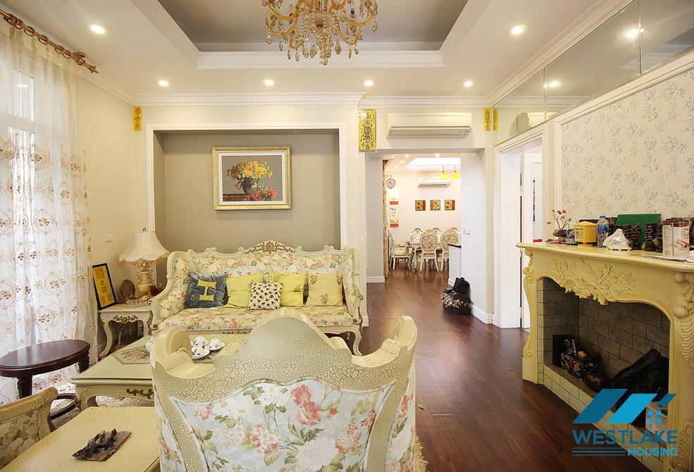 A cozy four-bedroom villa in Ciputra, Tay Ho district, Hanoi