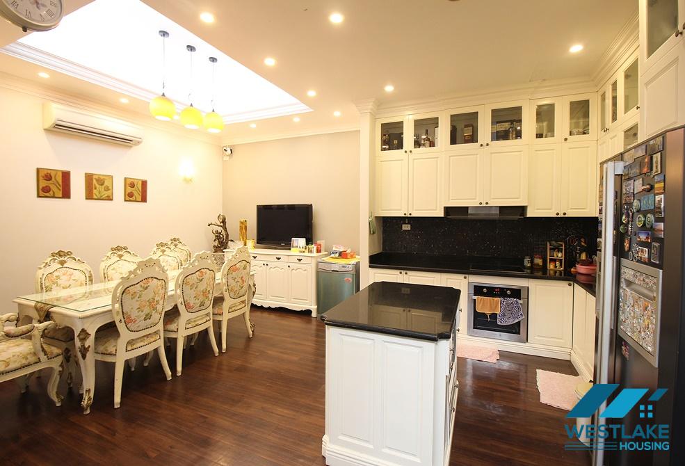 A cozy four-bedroom villa in Ciputra, Tay Ho district, Hanoi