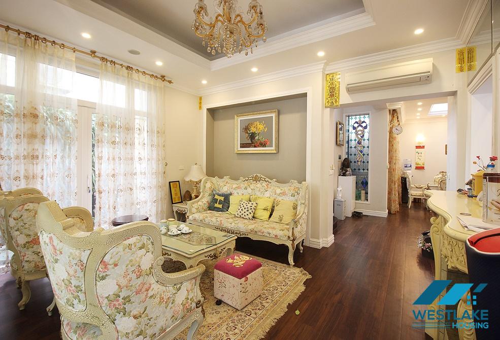 A cozy four-bedroom villa in Ciputra, Tay Ho district, Hanoi