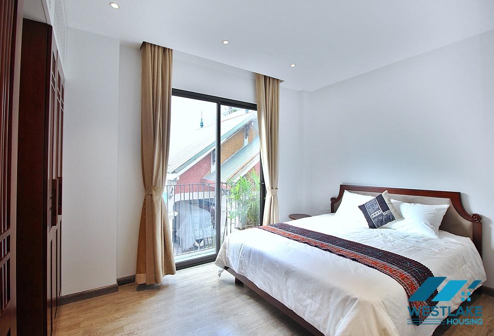 A brand new Japanese style 1 bedroom apartment for rent in Tay ho, Hanoi