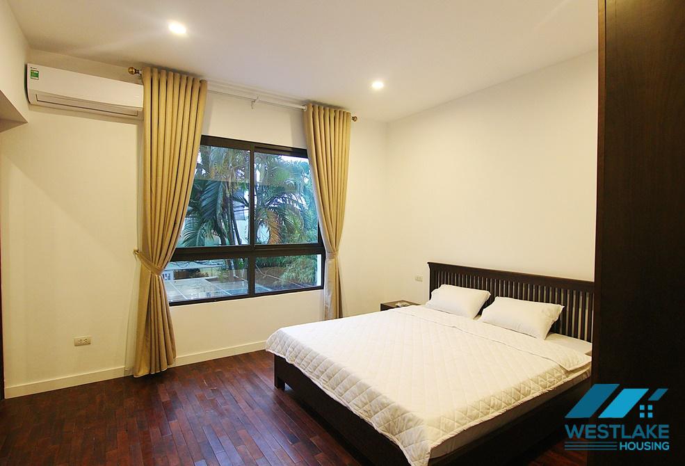 Spacious 03-bedroom apartment for rent on Dang Thai Mai Street, Tay Ho, Hanoi