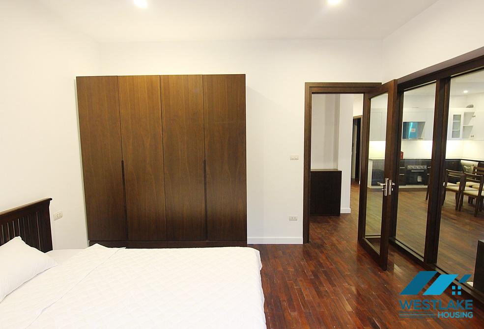 Spacious 03-bedroom apartment for rent on Dang Thai Mai Street, Tay Ho, Hanoi