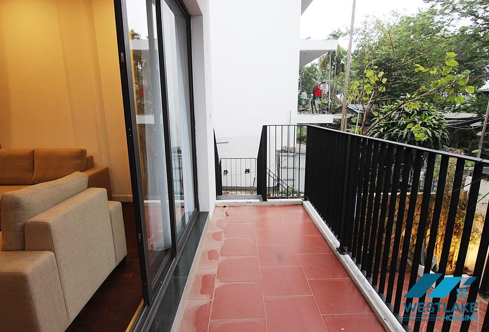 Spacious 03-bedroom apartment for rent on Dang Thai Mai Street, Tay Ho, Hanoi