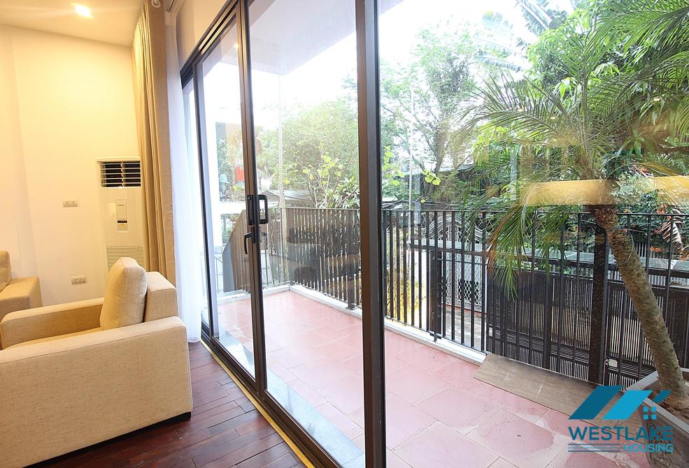 Spacious 03-bedroom apartment for rent on Dang Thai Mai Street, Tay Ho, Hanoi