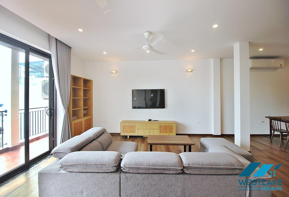 Good price and spacious 03-bedroom apartment for rent on Dang Thai Mai Street, Tay Ho District, Hanoi