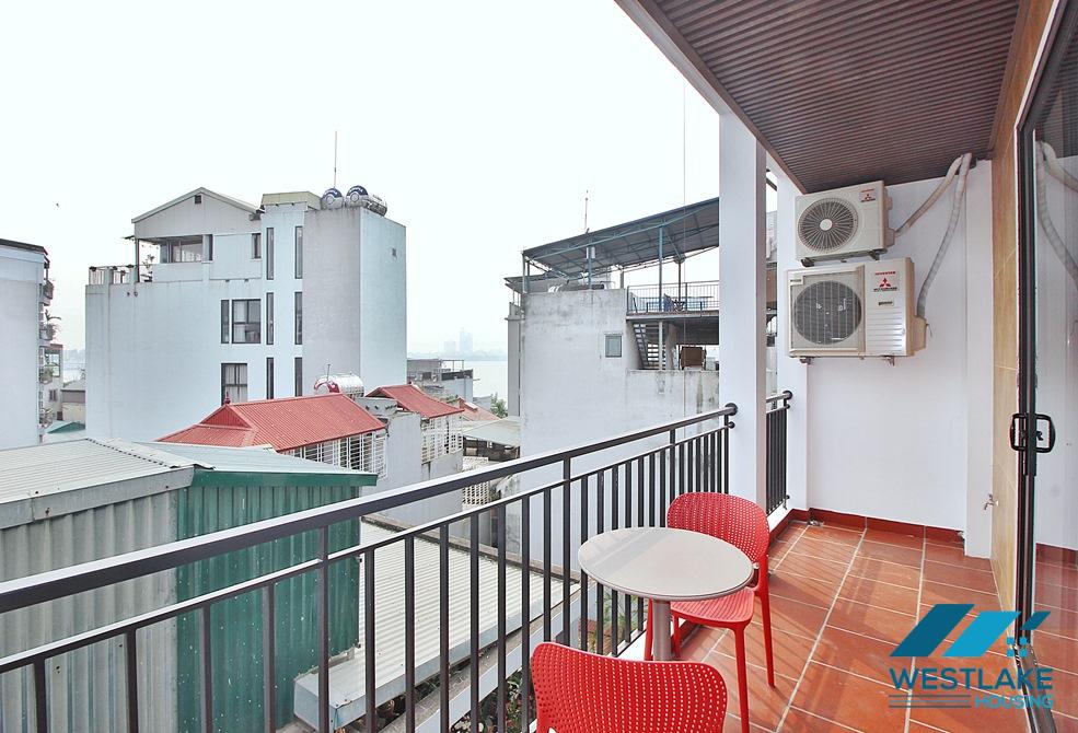 Good price and spacious 03-bedroom apartment for rent on Dang Thai Mai Street, Tay Ho District, Hanoi